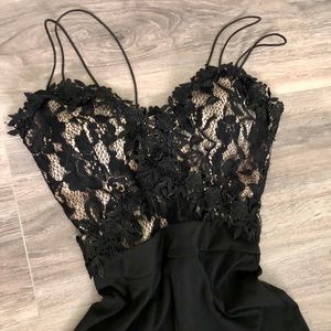 Fashion Nova Body Suit lace jumpsuit